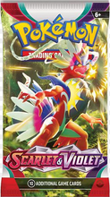 Load image into Gallery viewer, Pokémon TCG Scarlet &amp; Violet Booster Single pack
