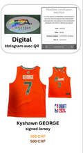 Load image into Gallery viewer, Kyshawn GEORGE Signed Official Player Jersey
