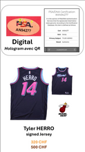 Load image into Gallery viewer, Tyler HERRO Signed Official Player Jersey
