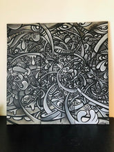 Load image into Gallery viewer, Gerard Gademan Painting BLACK N WHITE One of a Kind, (Switzerland only Delivery)
