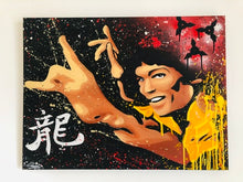 Load image into Gallery viewer, Gerard Gademan Painting BRUCE LEE One of a Kind, (Switzerland only Delivery)
