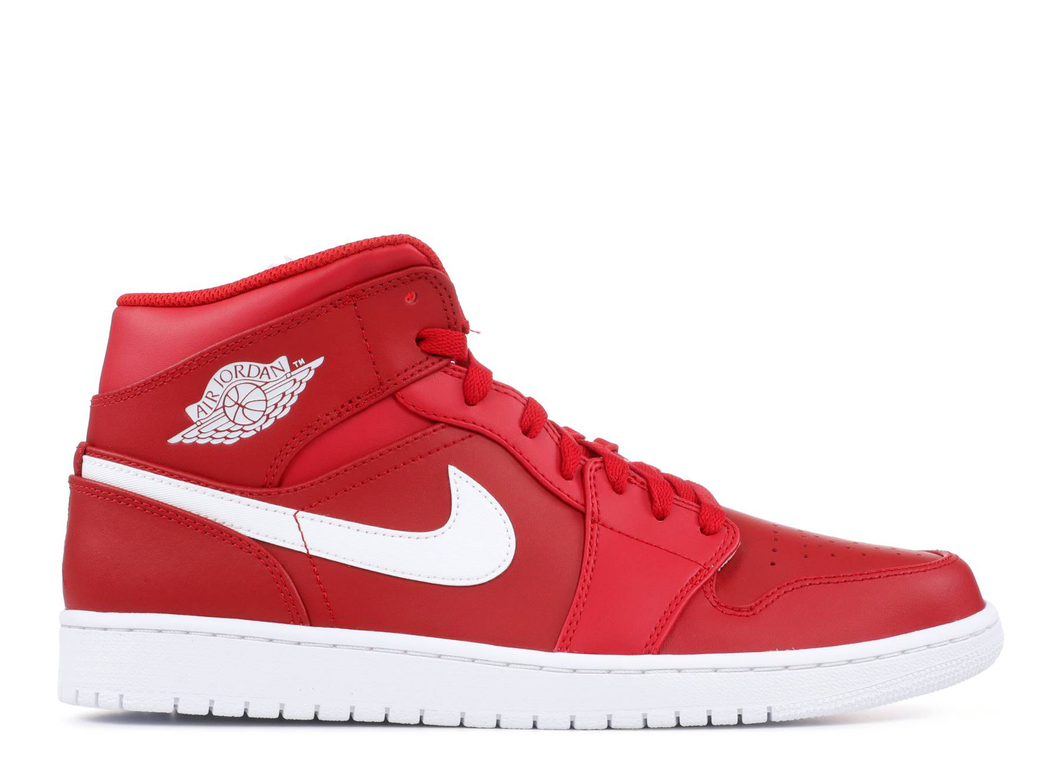 Jordan 1 Retro Mid Gym Red White