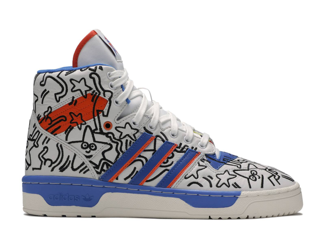 Adidas Rivalry Hi Keith Haring