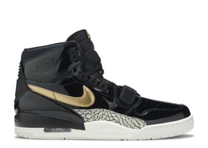 Jordan Legacy 312 Black Gold Patent