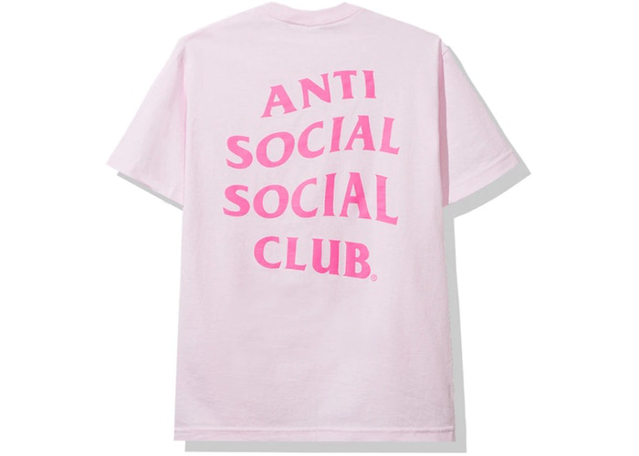 Anti Social Social Club Madrid Tee Pink Size XL