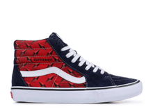 Load image into Gallery viewer, Vans Sk8-Hi Supreme Diamond Plate Red
