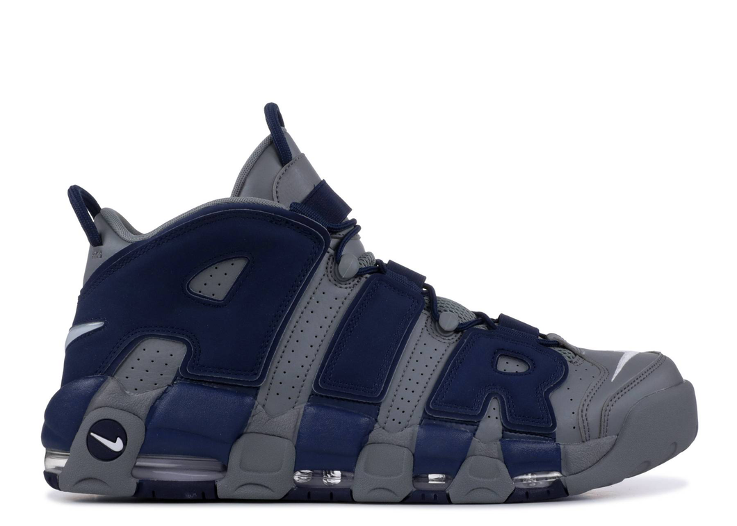 Nike Air More Uptempo Cool Grey Midnight Navy