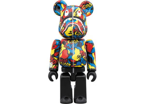 Bearbrick BAPE Camo Shark 100% Multi