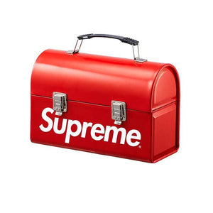 SUPREME METAL LUNCH BOX RED FW15