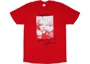 Supreme Madonna Tee Red Size L