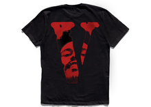 Load image into Gallery viewer, The Weeknd x Vlone After Hours Blood Drip Tee Black  Size L
