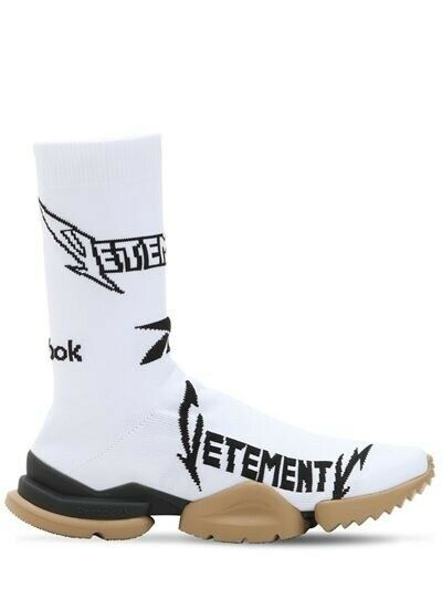 VETEMENTS x REEBOK Sock Stretch-Knit Sneakers