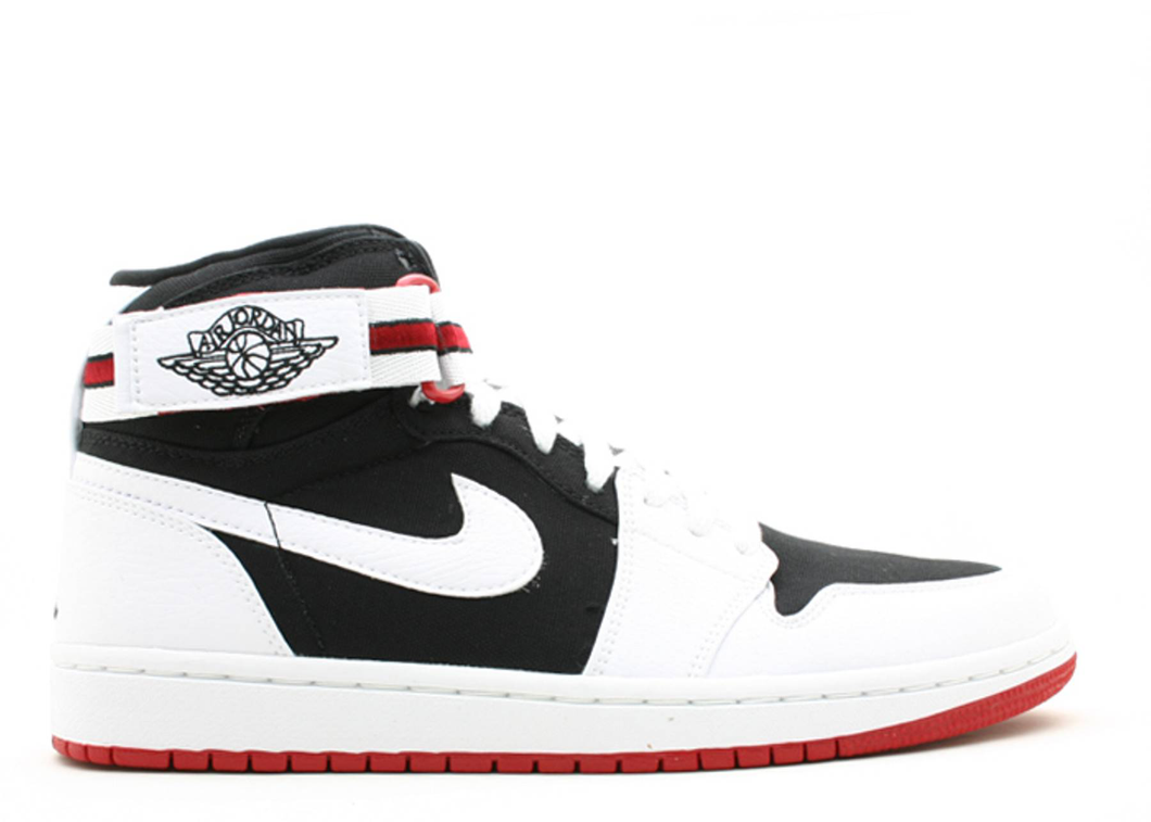 Jordan 1 Retro High Strap White Black Varsity Red (2008)