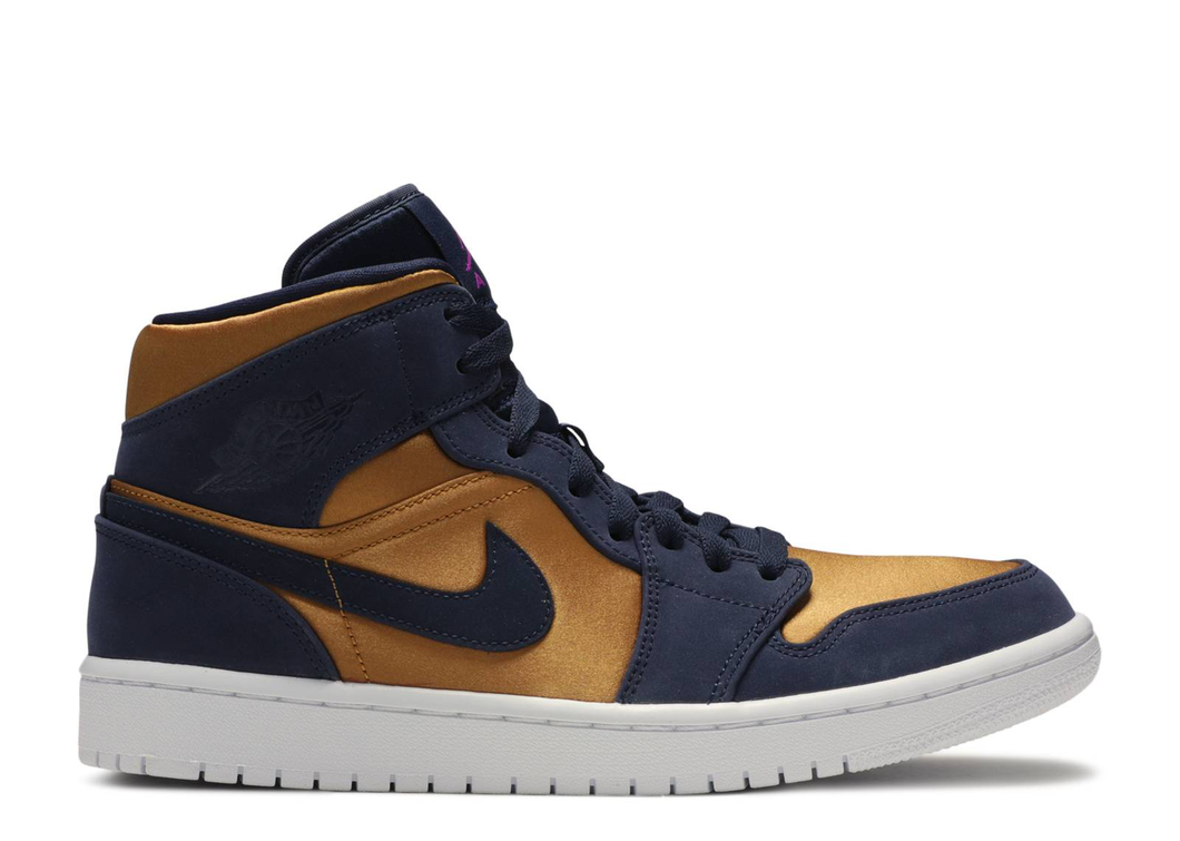 Jordan 1 Mid Obsidian Desert Ochre