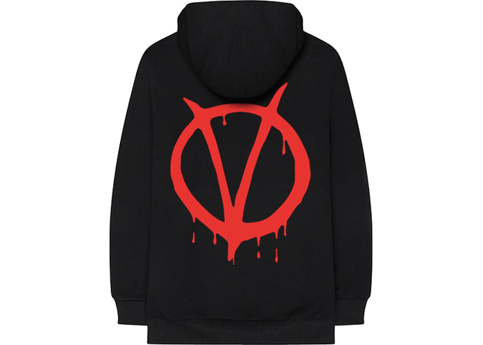 Nav x Vlone Vendetta Pullover Hoodie Black Size M