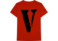 Load image into Gallery viewer, Nav x Vlone Drip T-Shirt Red Size M
