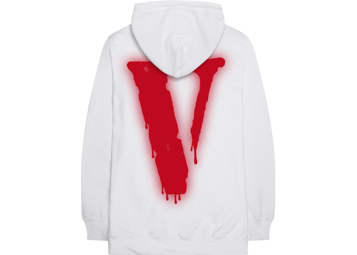 Nav x Vlone Drip Pullover Hoodie White Size M