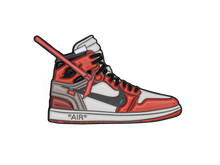 Load image into Gallery viewer, AIr Jordan 1 x OFF-WHITE “CHICAGO” Sneaker Pin
