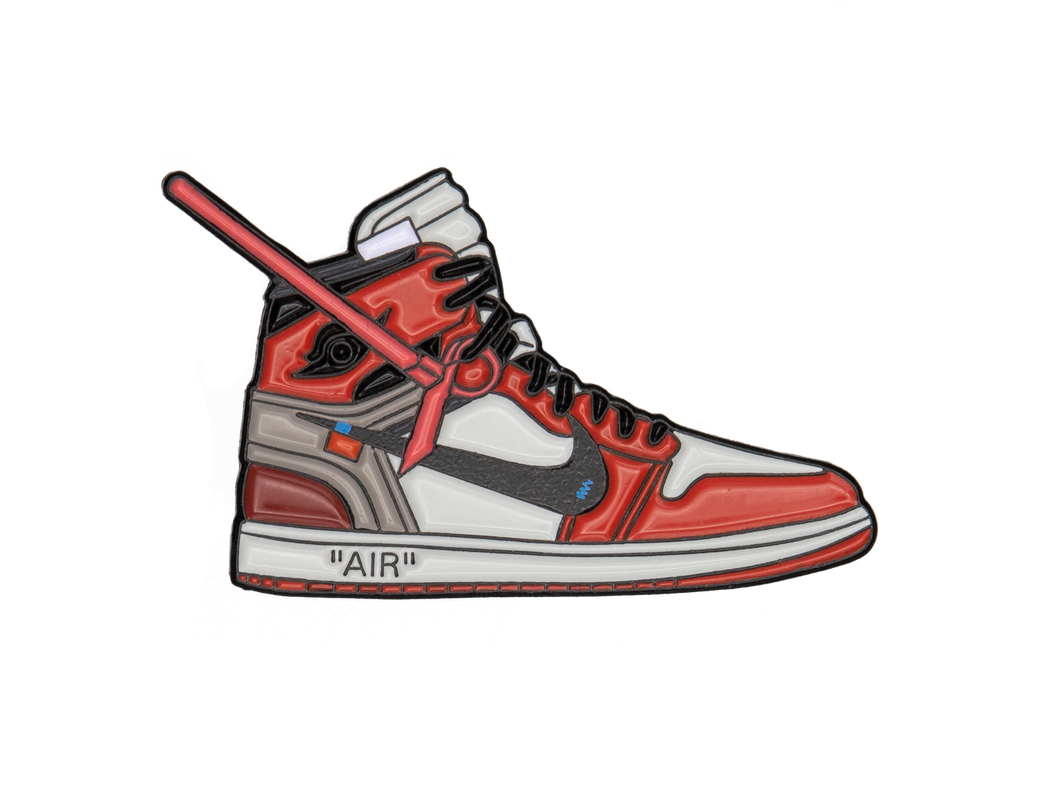 AIr Jordan 1 x OFF-WHITE “CHICAGO” Sneaker Pin