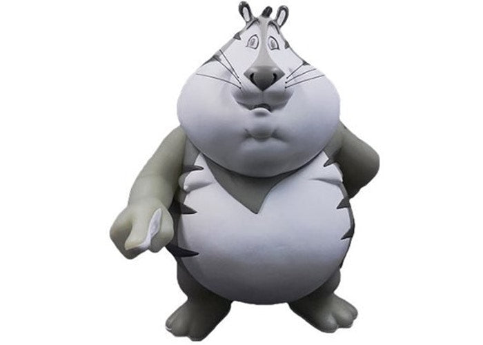 Ron English Popaganda Cereal Killers Fat Tony Sugar Frosted Figure  Monotone Edition