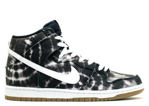 Nike Dunk SB High Tie Dye Black Size 10 US