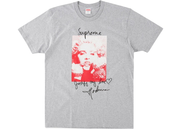 Supreme Madonna Tee Grey Size L