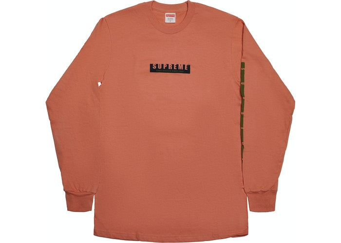 Supreme 1994 LS Tee Terra Cotta Size L