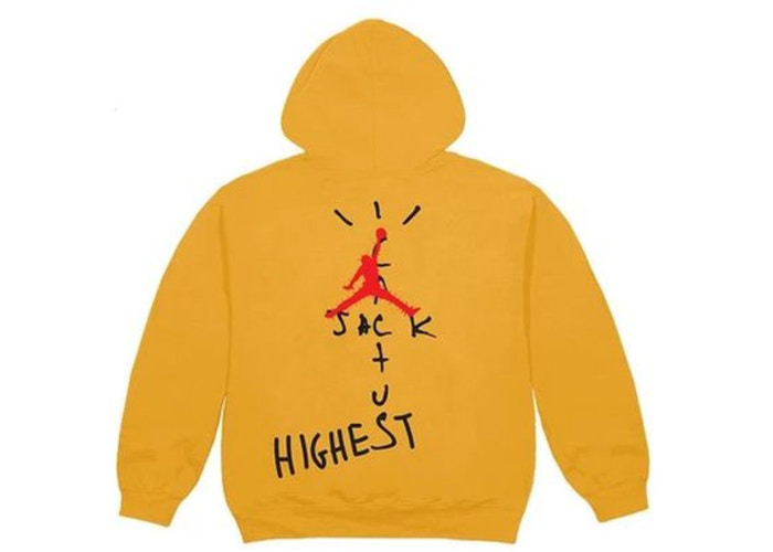 Travis Scott Jordan Cactus Jack Highest Hoodie Gold Size S/M  (COMING SOON)