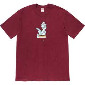 Supreme Dinosaur Tee Burgundy Size M