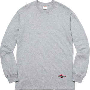 Supreme Independent Fuck the Rest L/S Tee Heather Grey Size M