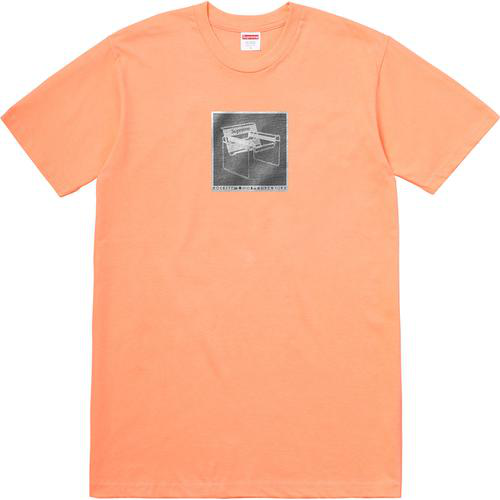 Supreme Chair Tee Peach Size XL