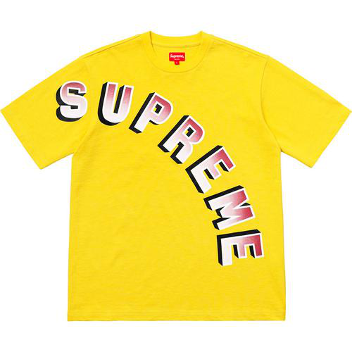 Supreme Gradient Arc Top Dark Yellow Size XL