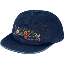 Load image into Gallery viewer, Supreme Friends 6-Panel Denim
