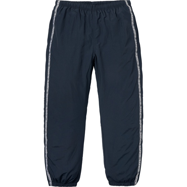 Supreme Tonal Taping Track Pant Navy Size L