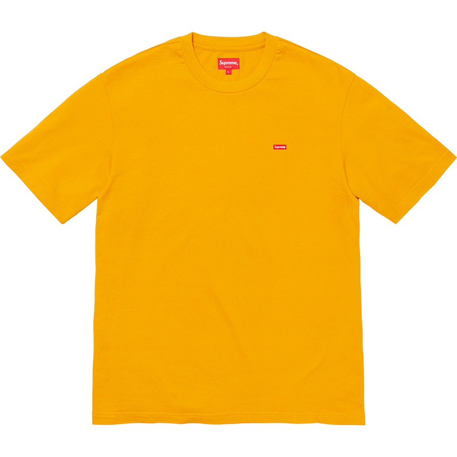 Supreme Small Box Tee Mustard Size L