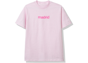 Anti Social Social Club Madrid Tee Pink Size XL