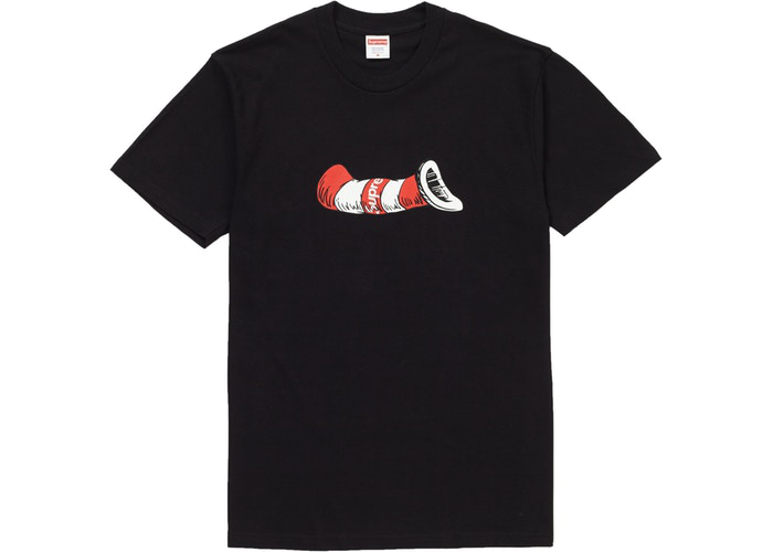 Supreme Cat in the Hat Tee Black Size L