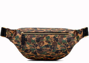 MCM x BAPE Stark Belt Bag Medium Visetos Camo