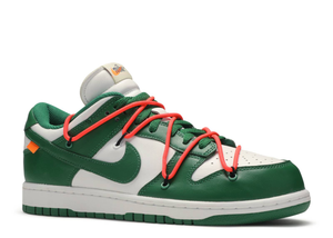 Nike Dunk Low OFF-WHITE Pine Green Size 8.5 US