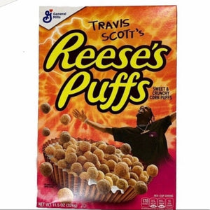 Travis Scott's Reeses's Puffs Cereals Regular Size