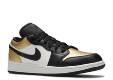 Load image into Gallery viewer, Jordan 1 Low Gold Toe (GS) Size 4.5 Y
