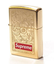 Load image into Gallery viewer, Supreme Engraved Brass Zippo Brass (2014)
