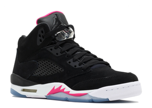 Jordan 5 Retro Black Deadly Pink (GS) Size 6.5Y