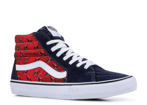 Vans Sk8-Hi Supreme Diamond Plate Red