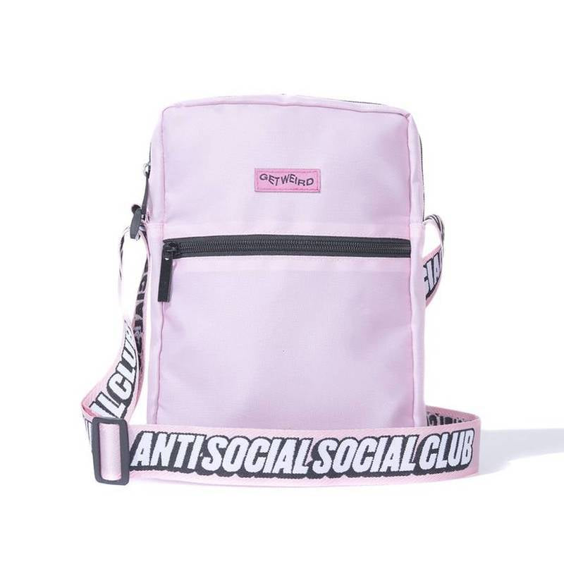 ANTI SOCIAL SOCIAL CLUB SHOULDER BAG - PINK