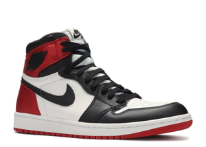 Wmns air Jordan 1 high og "satin black toe" Size 7.5W