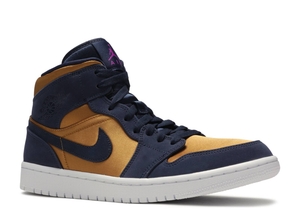 Jordan 1 Mid Obsidian Desert Ochre