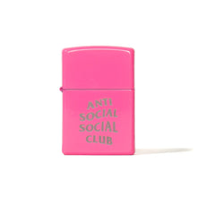 Load image into Gallery viewer, Anti Social Social Club ASSC Zippo Lighter Pink
