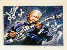 Load image into Gallery viewer, Gerard Gademan Painting BBKING One of a Kind, (Switzerland only Delivery)
