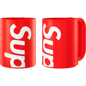 Supreme Heller Mugs (Set of 2) Red